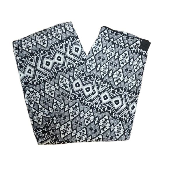 Xhilaration New Womens Wide Leg Palazzo Pants - Black & White - Plus Size 2X XXL - Picture 2 of 6